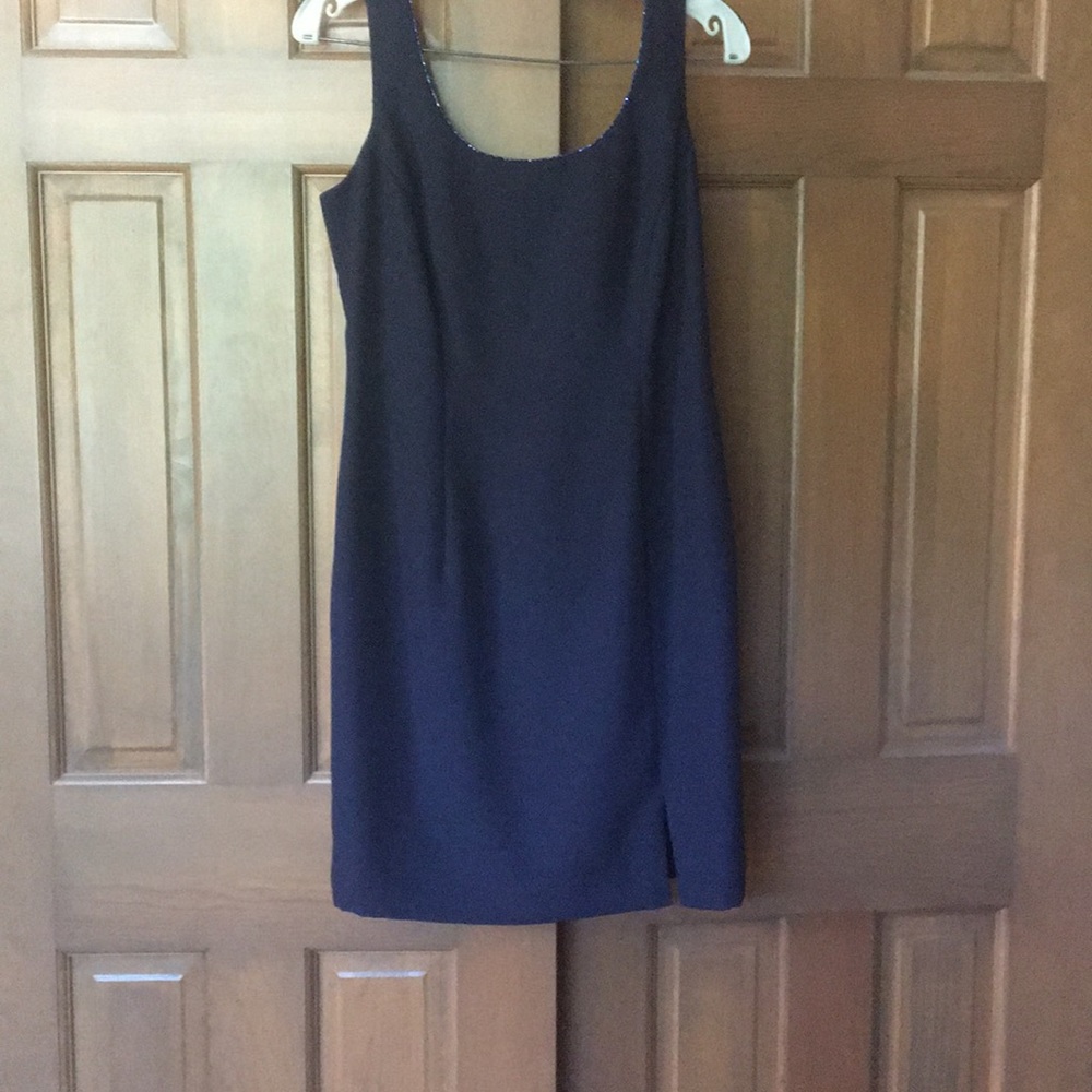 Dress with short jacket.
